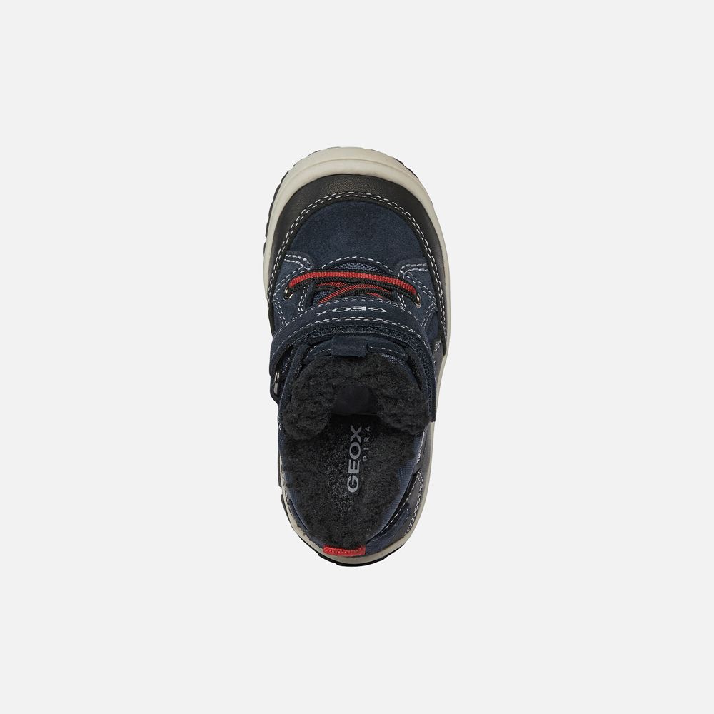 Geox Bebek Bot Lacivert/Siyah - Omar Boy - UZT-540136